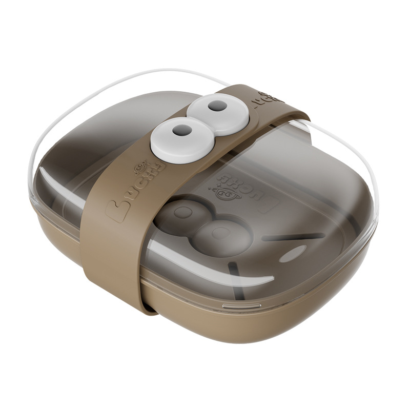 Nueva caja de jabón con cubierta caja de jabón de ojos grandes caja de jabón de viaje creativa caja de jabón casera encantadora