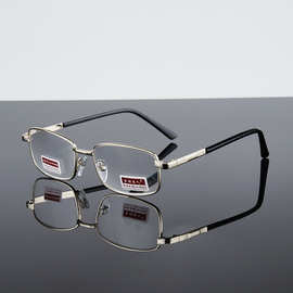 防蓝光老花镜轻巧不压鼻子金属框架看书看报吉祥老年人男女通用