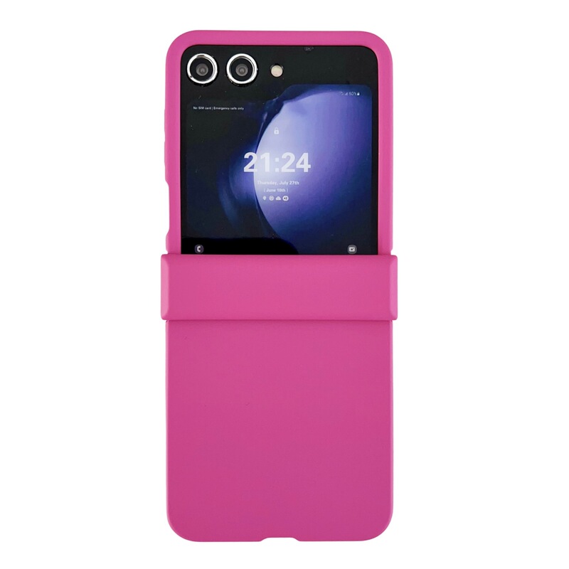 ins喷漆肤感大视窗适用三星Galaxy ZFlip7折叠屏商务防摔手机壳|undefined