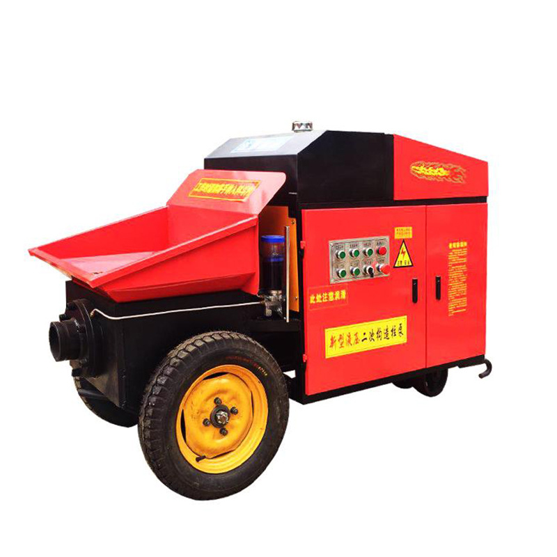 液压二次构造柱泵 二次结构浇筑地泵 砂浆细石混凝土输送泵