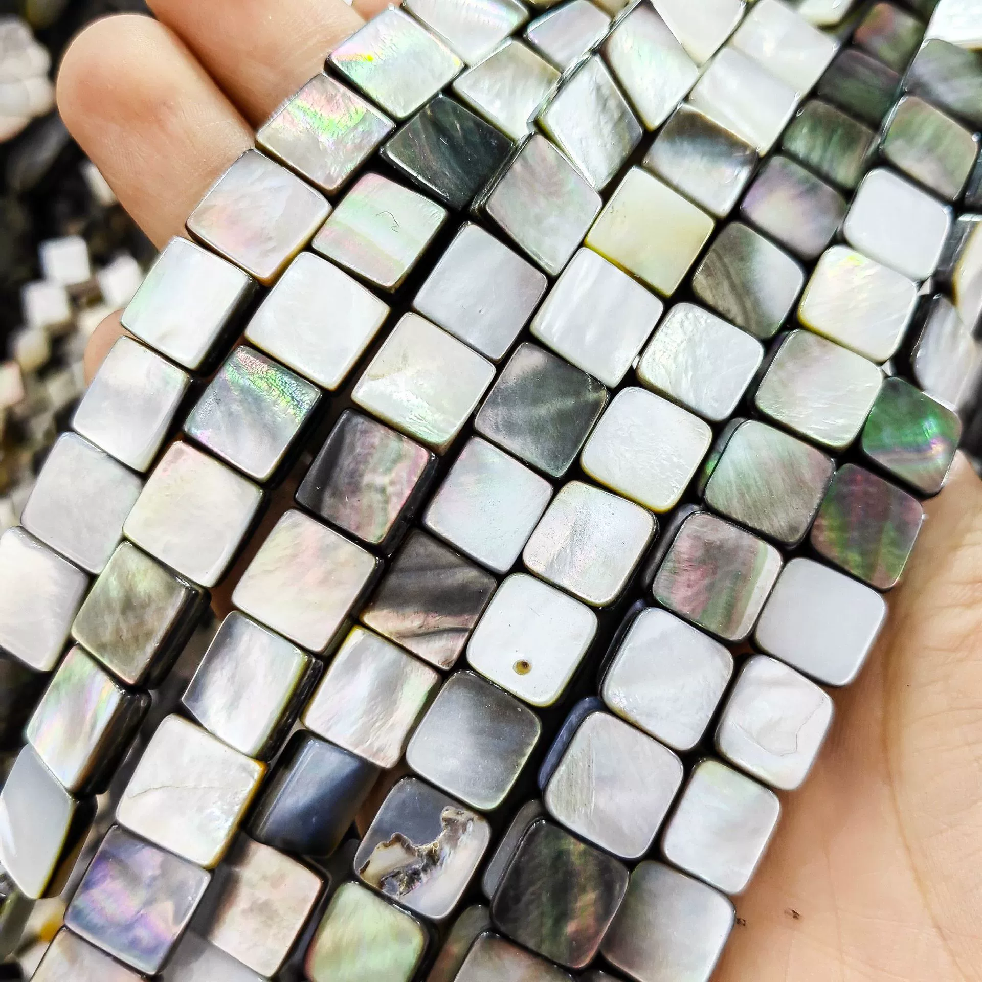 Organic geometric beads, accessory, accessories, DIY