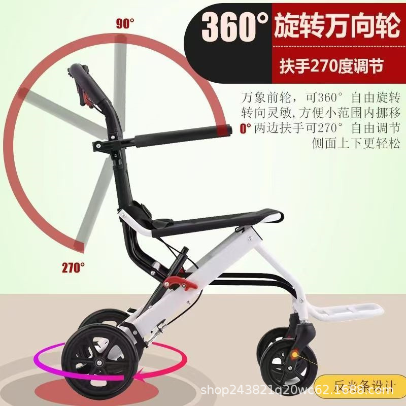 Manufacturer Automatic Intelligent 24V Electric Wheelchair for Disabled Elderly Mobility Special Foldable Electric Scooter