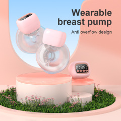 国境を越えたスポット母子オールインワンウェアラブル搾乳器無痛ポータブルハンズフリー電動搾乳器全自動