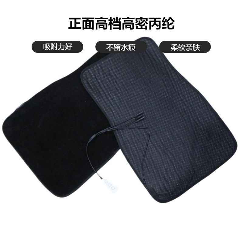 New Tesla Model Y Floor Mats, Model 3-Specific Car Mats with Fiber Optic Starlight Effect
