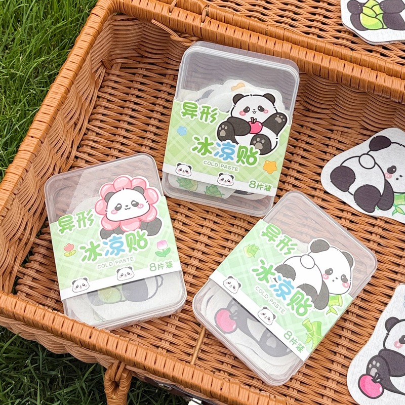 箱入り特殊形状冷却パッチ、夏の暑さ対策、リフレッシュ冷却パッチ、冷却冷却アイスパッチ、携帯電話解熱パッチ、冷却パッチ|undefined