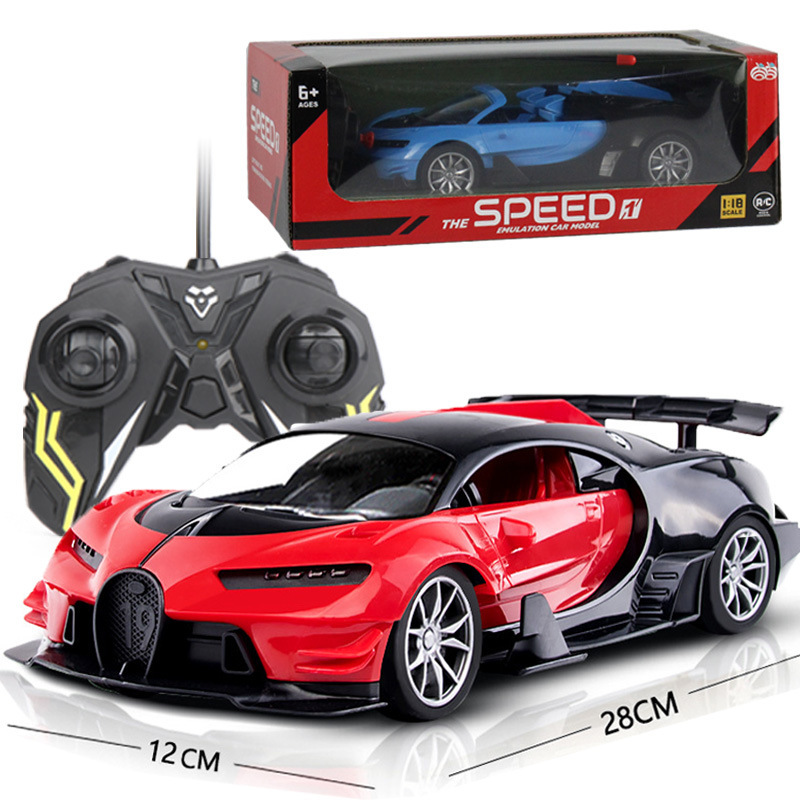 Cross-border four-way wireless remote control car simulation sports car 1:16 model car toy boy foreign trade children's toys wholesale