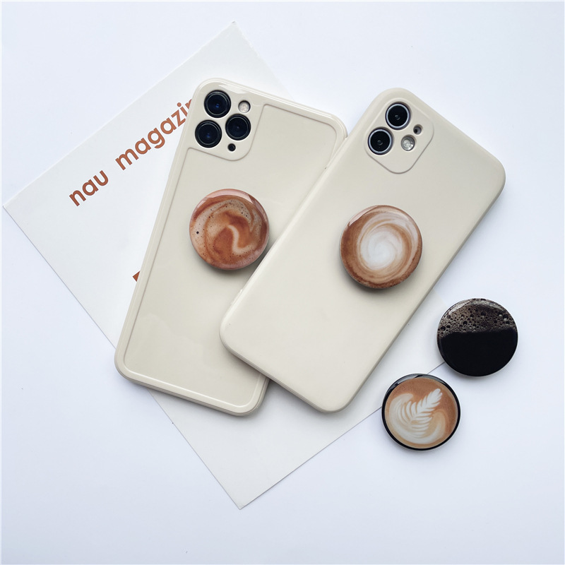 12g Weight Mobile Phone Universal Applicable Brands Airbag Bracket Classification Plastic Material Cappuccino, 1605 Coffee Pattern Retro, Classic Style Style Cappuccino 1605 Coffee Plastic Retro Classic Style Mobile Phone Universal Airbag Bracket 无