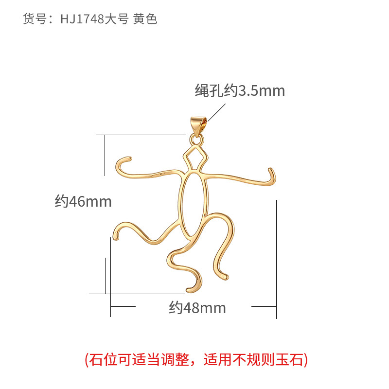 Colgante ajustable simple soporte vacío hembra con incrustaciones de cera de abeja ámbar turquesa con forma colgante de Buda soporte de plata soporte vacío