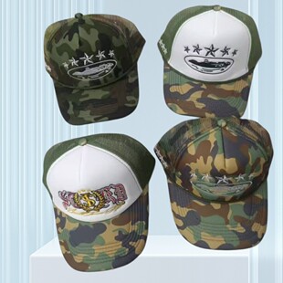 Corteiz 5 Starz Alcatraz Trucker��ʽ؛܇ñ���Q���񿨰ٴ��L