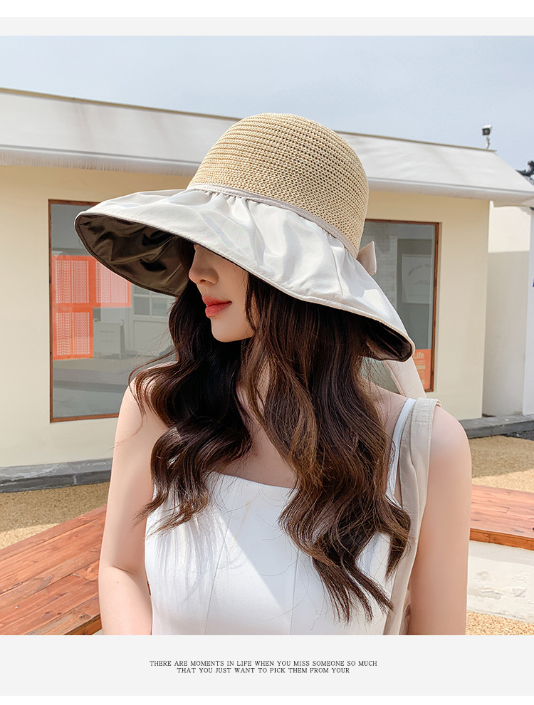 黑胶蝴蝶结盆帽-详情_28