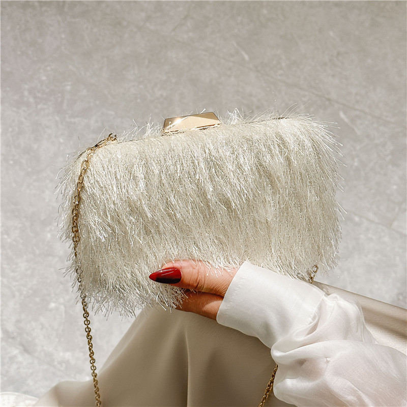 2025 nuevo temperamento transfronterizo bolsas de cena bolsas de mano de hombro bolsas acrílicas de alta calidad bolsas de caja de maquillaje