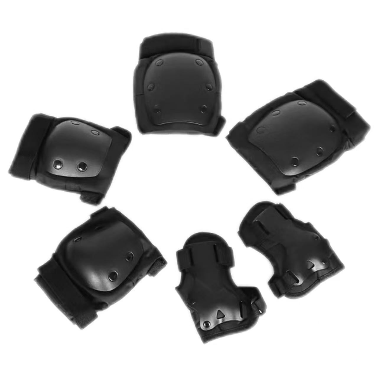 Manufacturer Wholesale Skateboard and Ski Protective Gear, Outdoor Adult Balance Bike, Children's Roller Skating 4, 6-Piece Set of Bicycle Equipment