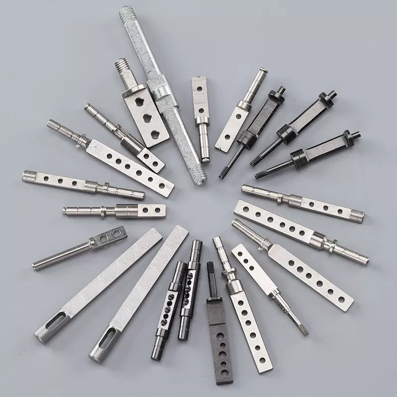 cnc加工数控车削件电脑连接轴齿轮轴走心机精密五金非标零件定制