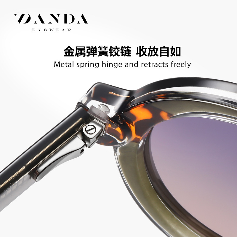 Gafas de sol de hoja redonda transfronterizas S26109 Gafas de espejo de trabajo a prueba de luz azul Gafas de sol de protección UV para exteriores