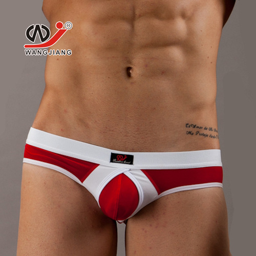 Net will ice silk suspender briefs sexy silky comfortable men's underwear 1002SJ