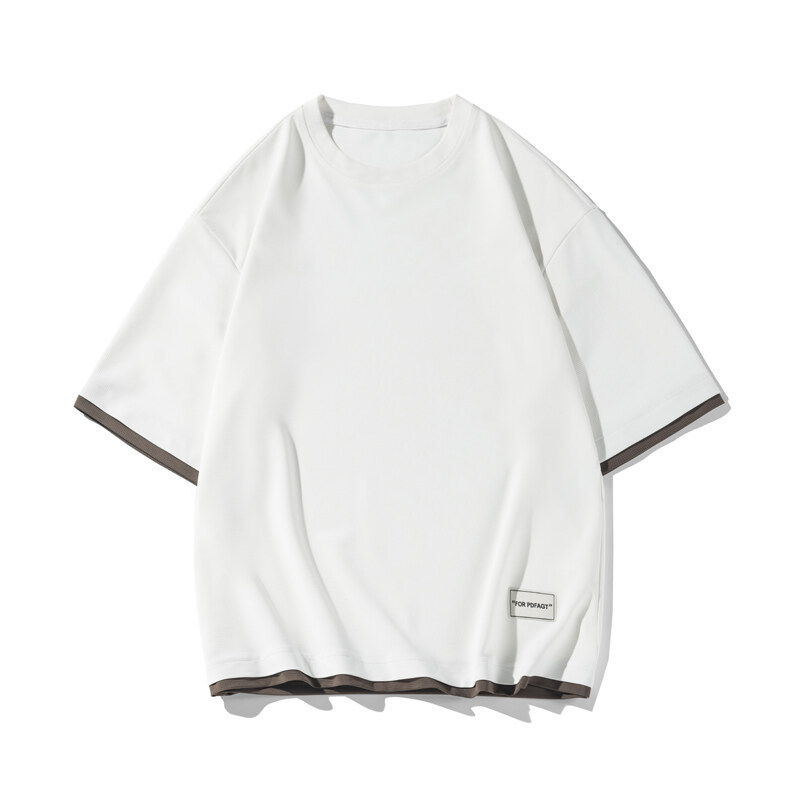 Summer Ice Silk Sports Casual Suit, Thin Stylish Trendy Men's Clothing, Loose Short-Sleeve T-Shirt And Shorts Two-Piece_voghion.com