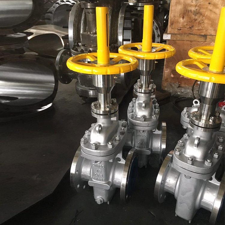 Z43F 带导流孔法兰平板闸阀 Z43F-40P 石油天然气开关手动闸阀