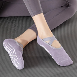 [Ready Stock Dropshipping] Yoga Pilates Special Socks Summer Women's Indoor Fitness Running Non-Slip Socks Sports Socks