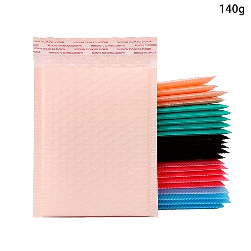 Thickened bubble bag nude pink PE colored envelope clothing packaging bubble express foam bag packing bag packaging bag