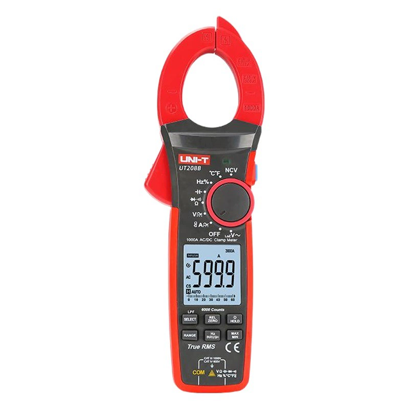 Youlide UT206B/UT207B/UT208B Токоизмерительные клещи переменного/постоянного тока 1000A Токоизмерительные клещи пускового тока