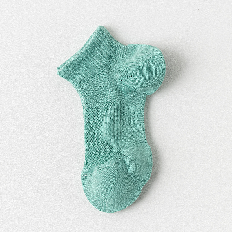 Terry que absorbe el sudor calcetines deportivos malla antibacteriana de mujer transpirable Terry calcetines profesionales para correr calcetines de dopamina de primavera y verano