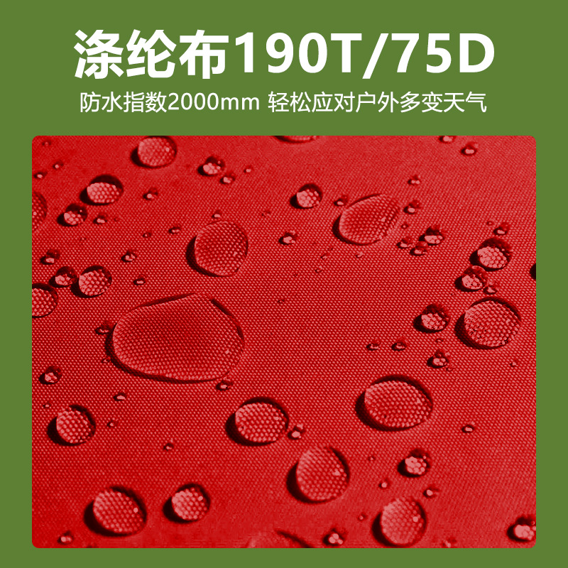 Transfronterizos al aire libre de una sola capa de doble mano para montar una tienda de campaña de campamento de 3 personas campamento de campo campamento de playa tienda de campaña de viaje