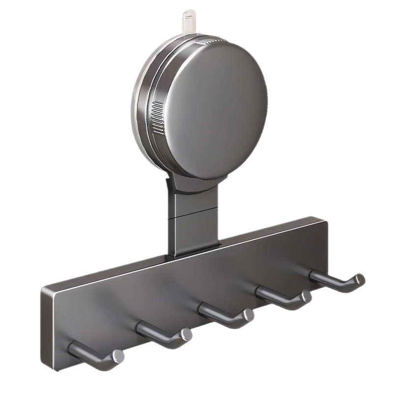 Gancho de ventosa sin perforación tipo pared estante de cocina multifuncional fuerte soporte de carga doméstico almacenamiento de cocina de cocina