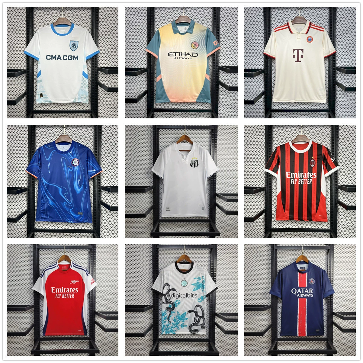 Клуб Лиги 2425 Атлетико Басардо Арсенал AC Фламенго Сан-Паулу Тайская майка