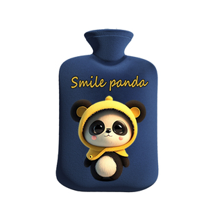Thickened Explosion-Proof Hot Water Bottle for Filling with Water, Used for Warming Hands, Feet, and Abdomen, Cute Design for Female Students, Specifically for Use in Bed