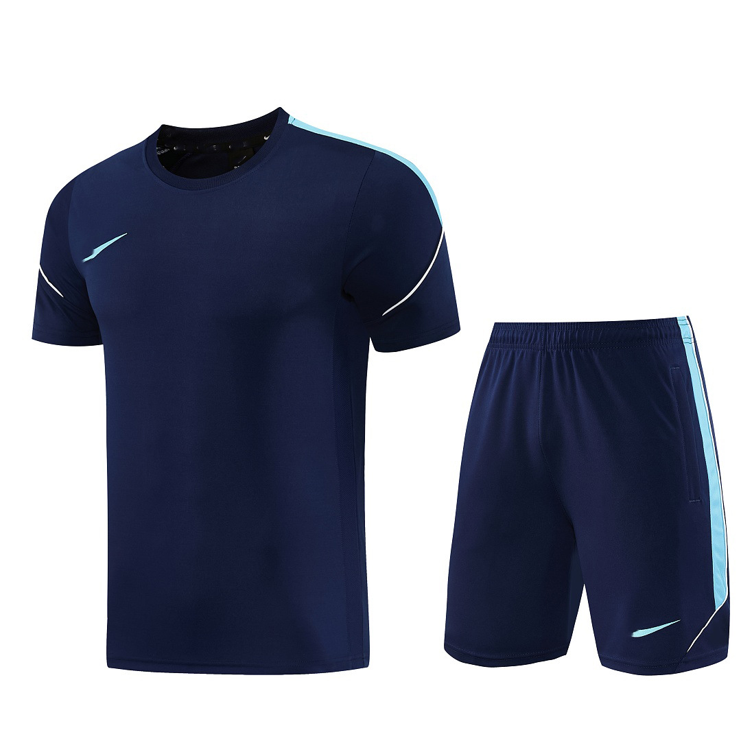 ND pantalones con cremallera de manga corta traje de entrenamiento fútbol de bolsillo comercio exterior trainning en nombre de shorts Zipper