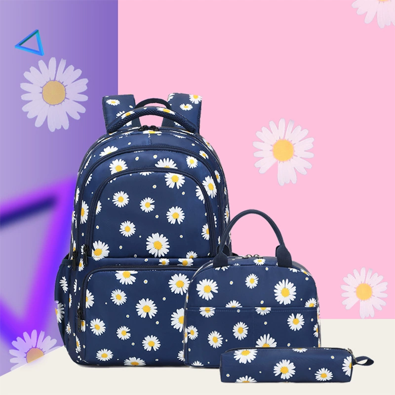 Школьный рюкзак, портфель, ранецовка для детей, набор, ( торгівля), 1-3-6 лет, защита позвоночника, трехчастный набор