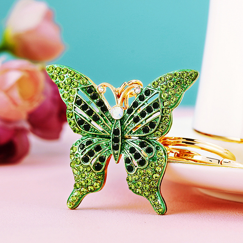 Cute Butterfly Metal Women's Keychain display picture 11