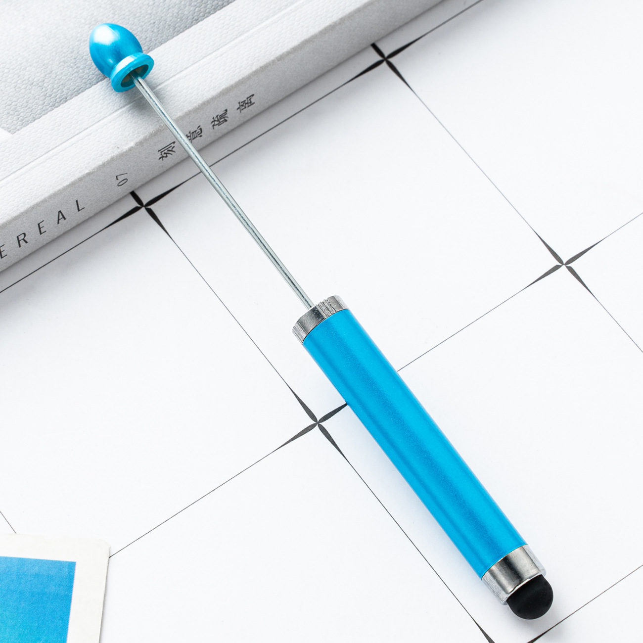 Nuevo bolígrafo de pantalla táctil DIY multifuncional 3 en 1 bolígrafo de bolas creativo de control táctil multicolor bolígrafo