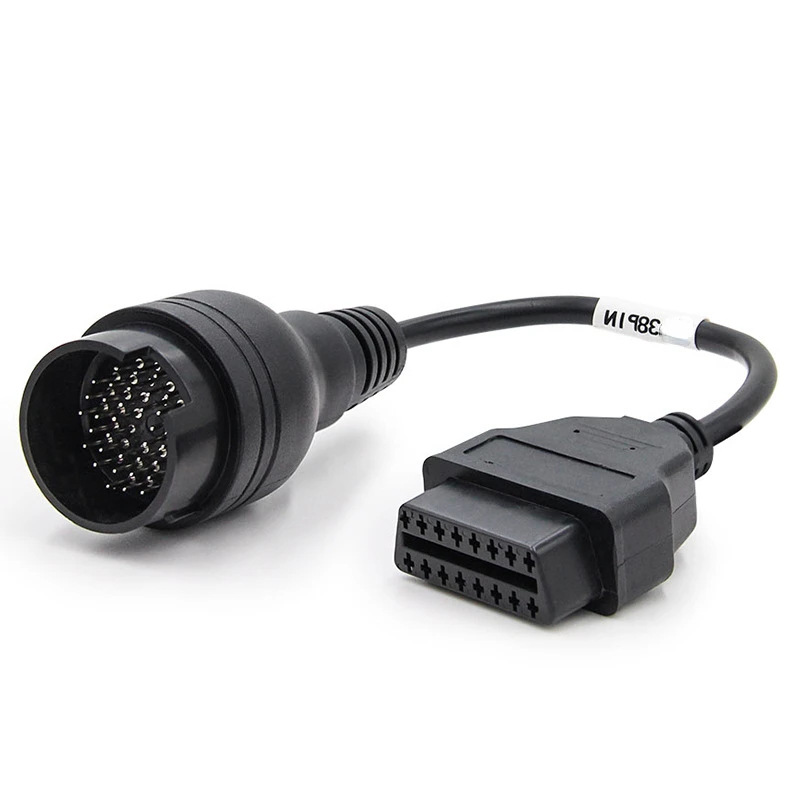 38Pin to 16Pin OBD2 Adapter Connector  Cable for Iveco Truck