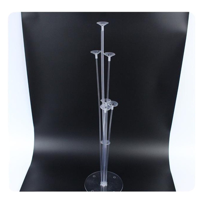 Decoración de cumpleaños decoración de escena inflable mesa base flotante globo columna soporte de mesa globo vacío