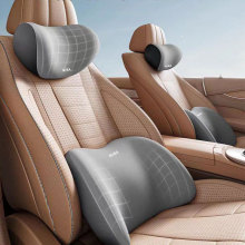 汽车记忆棉靠枕靠垫礼品腰托护腰腰靠腰垫腰枕头枕司机护颈座椅