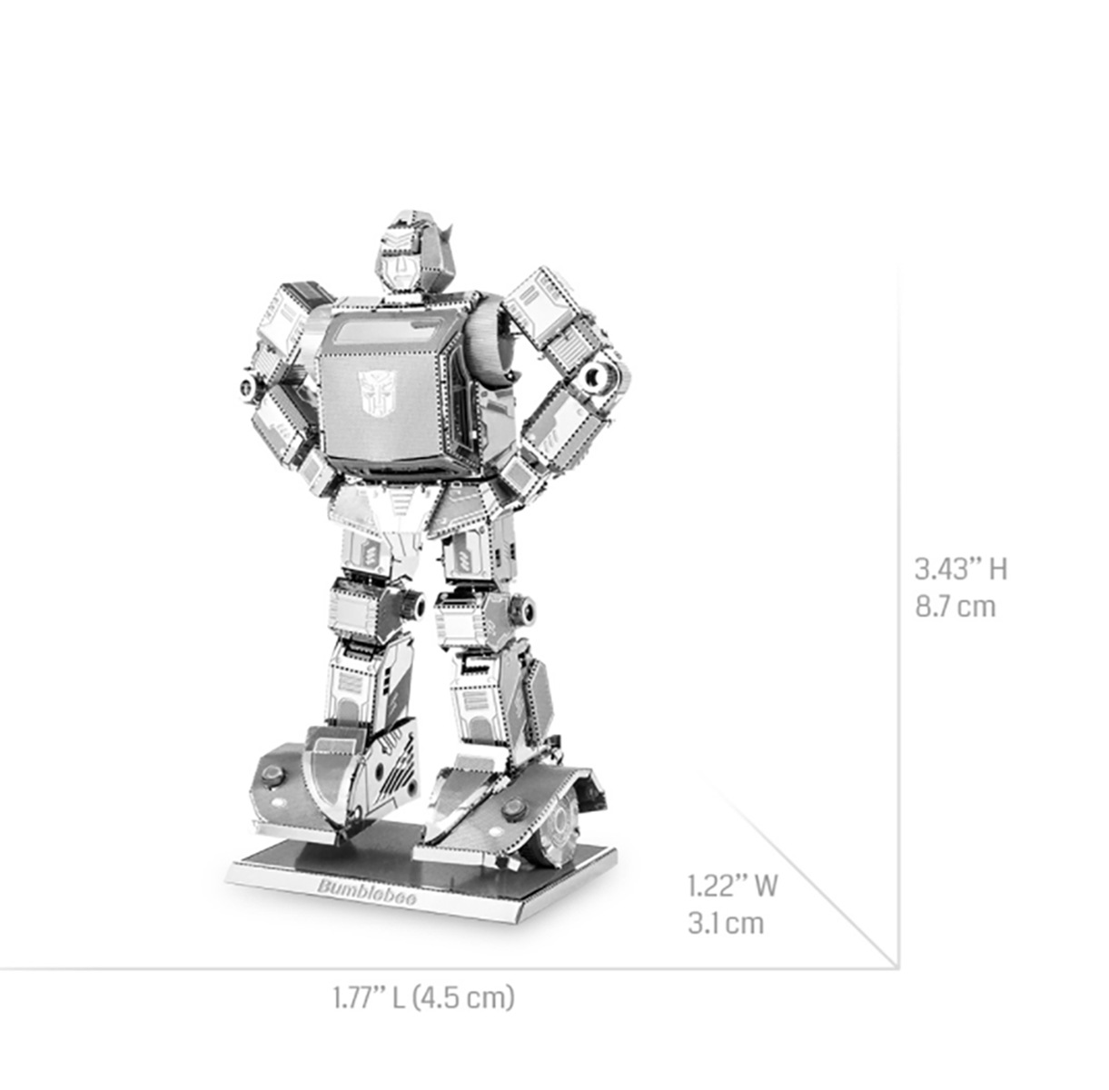 R2D2DIY puzzle de metal 3D hecho a mano modelo tridimensional para adultos Juguetes de puzzle de ensamblaje