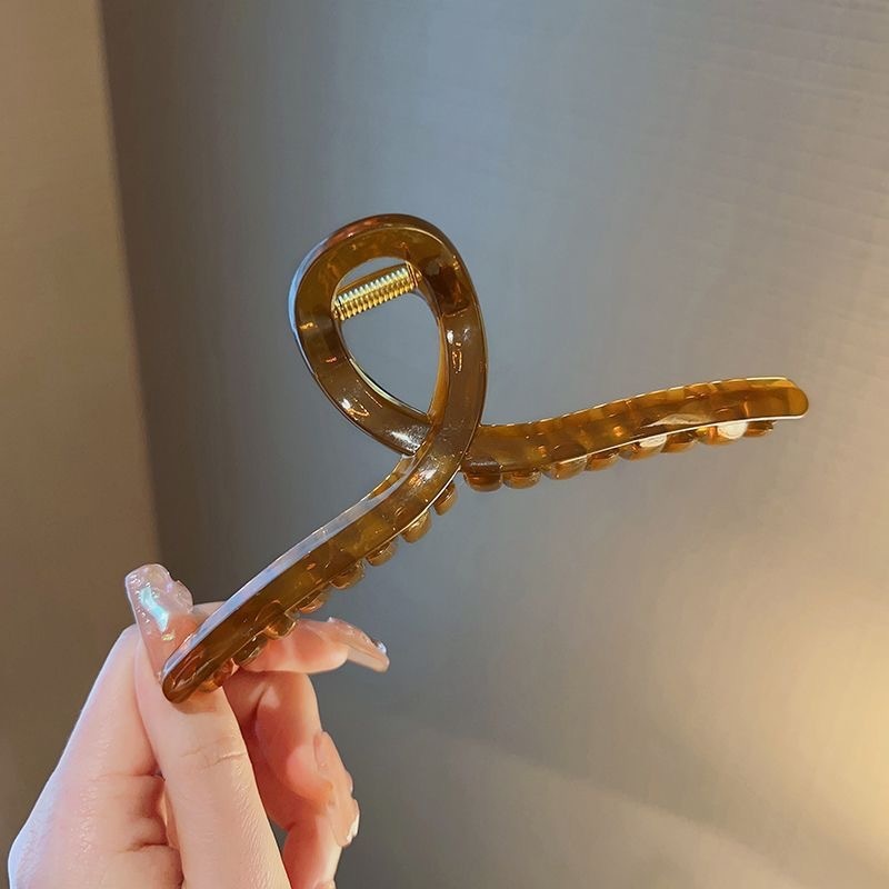 高级感精致大号抓夹夏季后脑勺盘发鲨鱼夹女生发量多头发发饰装饰|undefined