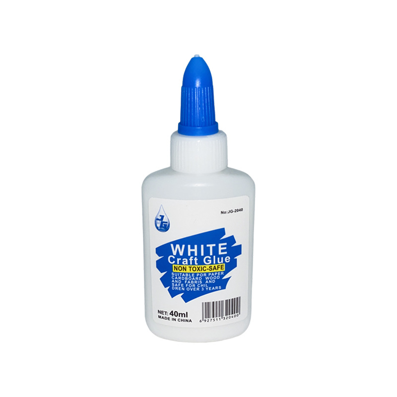 Estudiantes de pegamento blanco DIY lecciones manuales utilizando pegamento adhesivo papel adhesivo artesanal para niños látex blanco 40g fuerte adhesivo al por mayor