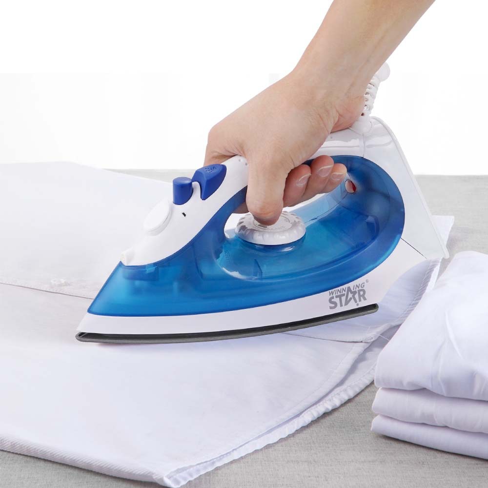 WINNING STAR Cross-border 2000W para el hogar vapor de pulverización de agua en seco multifuncional plancha eléctrica de piso de teflón