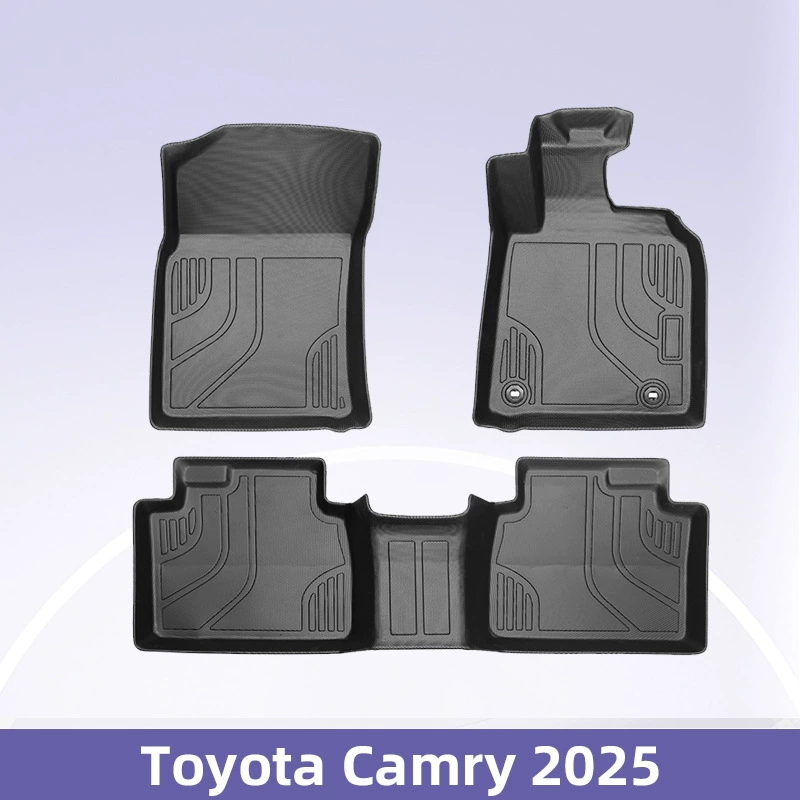 Подходит для Toyota Camry EV 2025 правый руль 3D всепогодный материал TPE автомобильный коврик хвост коврик