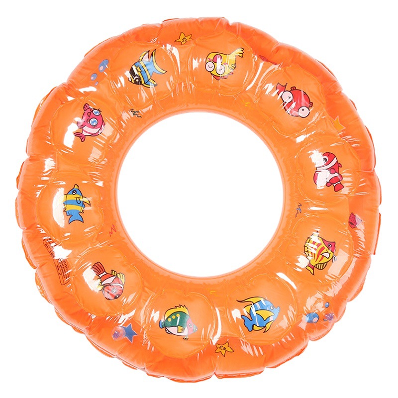 Anillo de natación para niños y niñas adultos boya de vida engrosada niños adultos equipo de natación anillo de cristal al por mayor