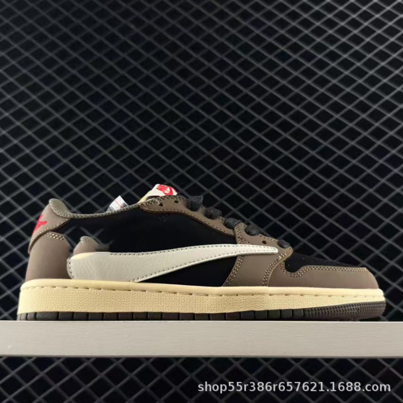Original Aj1 Reverse Hook Basketball Shoes, Non-Slip, Wear-Resistant, Practical, Shock-Absorbing, Stylish Casual Jordan 1 Sneakers for Men and Women