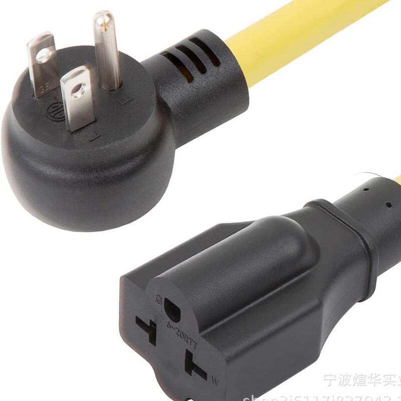 15A/125V Home Ac Plug AdApteR CAble, 5-15p to 5-20R, 6-15R, 6-20R,