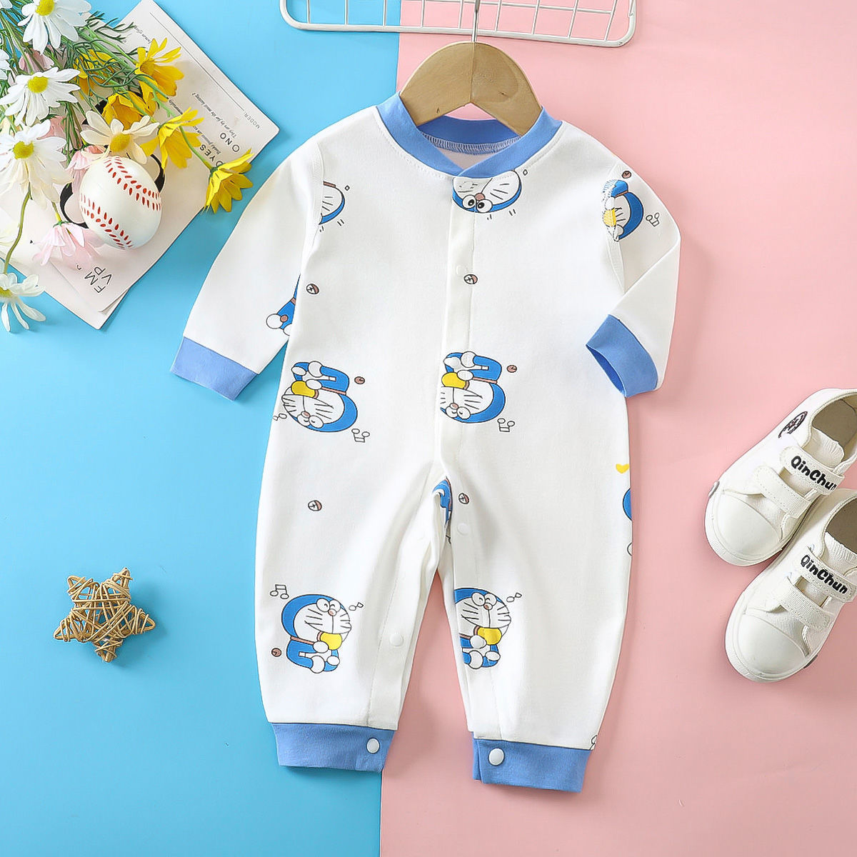 白底叮当猫(无骨款)  + ¥7.00 