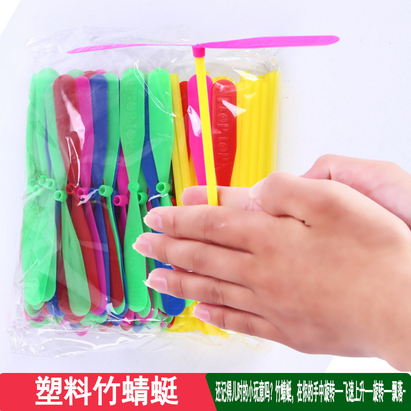 100 libélulas de bambú de color raíz de loto