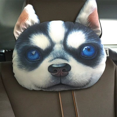 pair of car pillow — Headrest - husky-headrest-single-252510cm