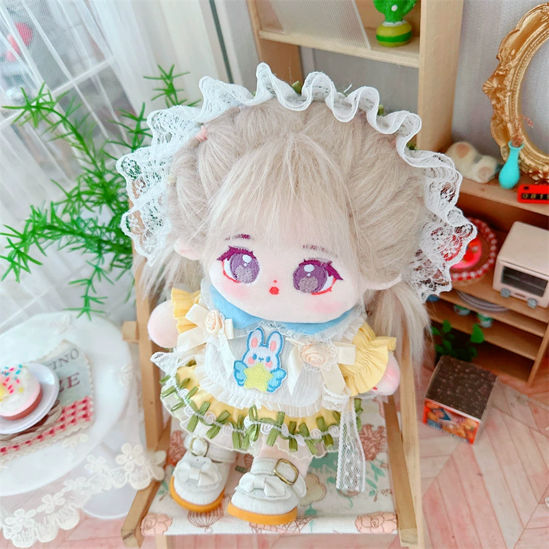 Cotton doll, dress, 20cm, children's clothing