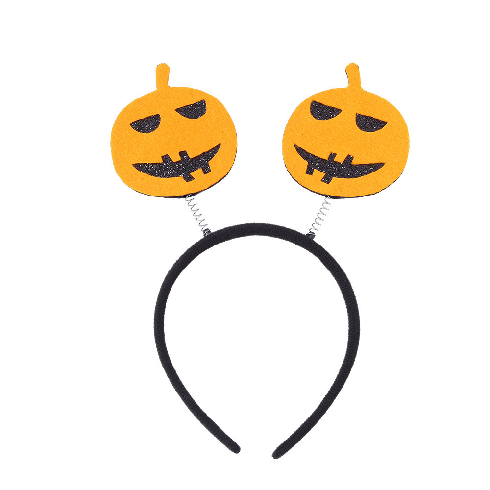 Halloween transfronterizo anillo de cabello personalidad extraña calabaza de alto nivel accesorios accesorios de vestir joyas especiales de cabello