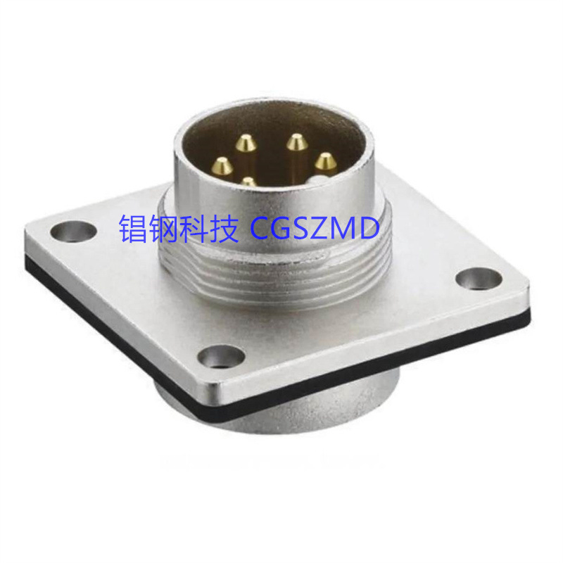 DIN��ͷ ĸ��6о M16-8������,DIN circular connector M16 plug